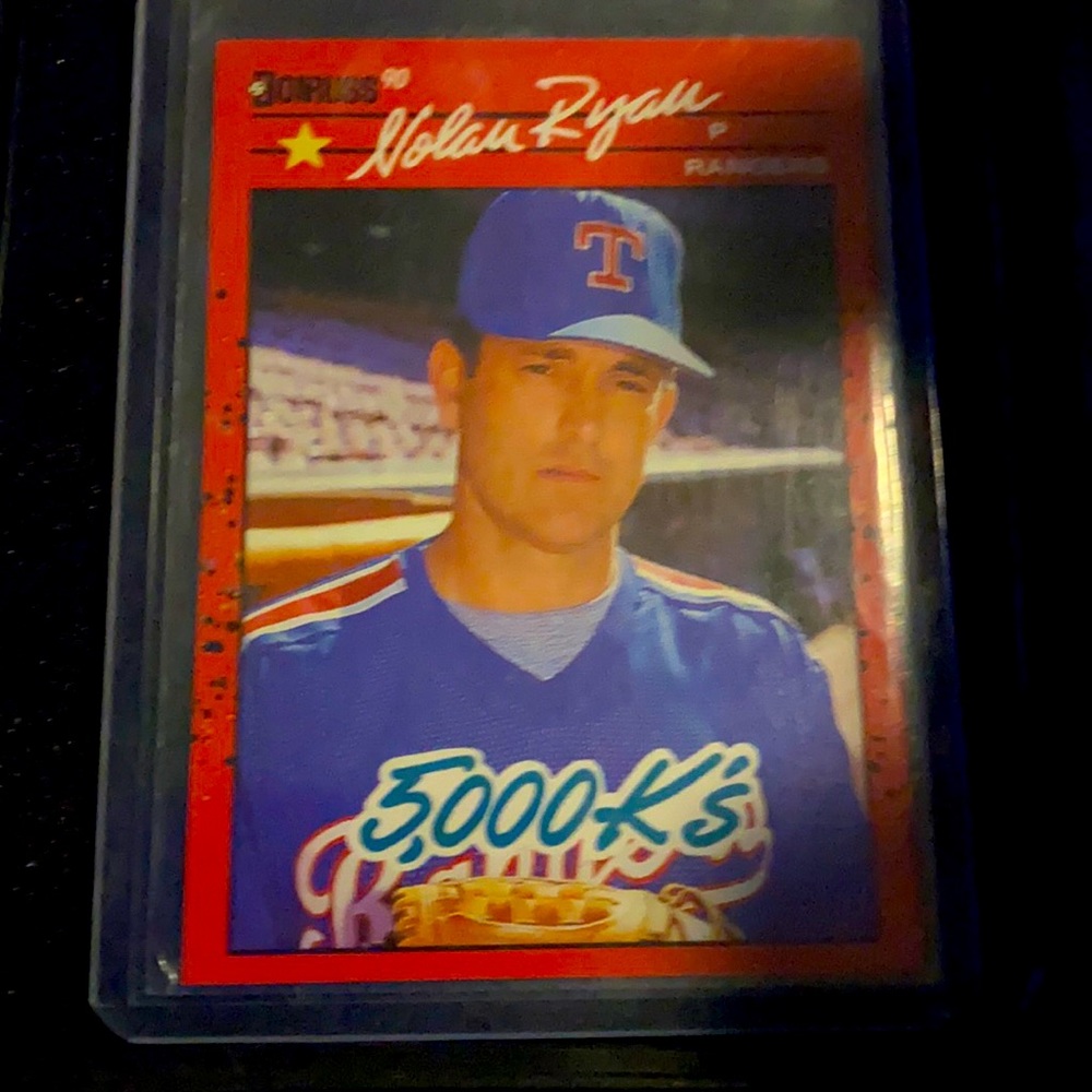 Donruss Nolan Ryan 1990 5000k’s
